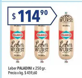 Hergo Paladini Leber x 250gr oferta