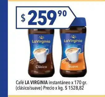 Hergo La Virginia Café Instantáneo x 170gr oferta