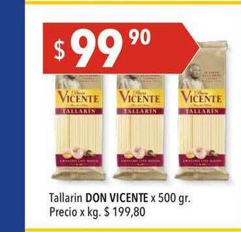 Hergo Tallarin Don Vicente x 500gr oferta