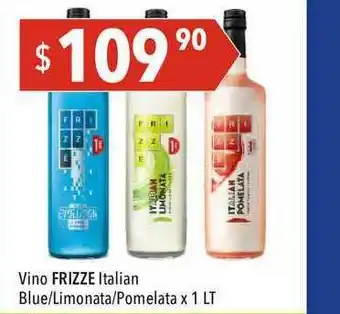 Hergo Vino Frizze Italian Blue Limonata Pomelata x 1lt oferta