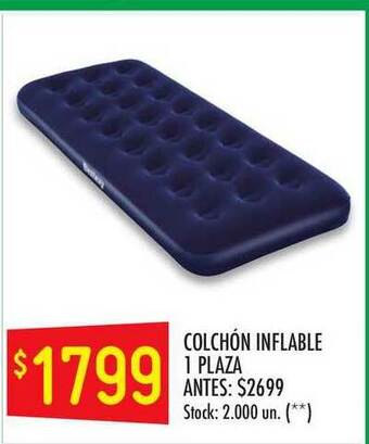 Changomas Colchón Inflable 1 Plaza oferta