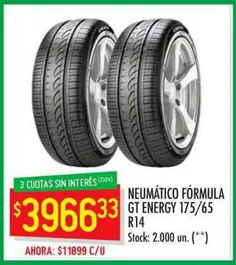 Changomas Neumático Fórmula Gt Energy 175 65 R14 oferta