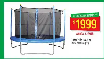 Changomas Cama Elástia 3 M oferta
