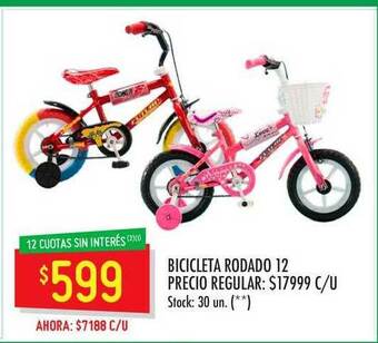Changomas Bicicleta Rodado 12 oferta