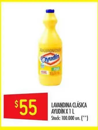 Changomas Lavandina Clásica Ayudín x 1l oferta