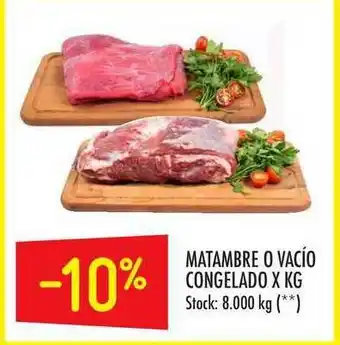 Changomas Matambre O Vacío Congelado oferta