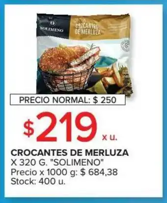 Carrefour Market Crocantes De Merluza x 320g oferta