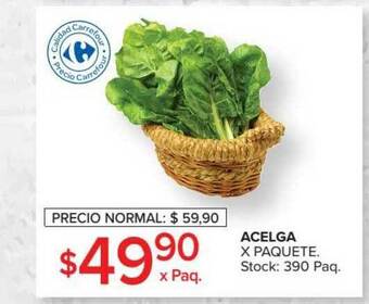 Carrefour Market Acelga oferta