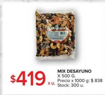 Carrefour Market Mix Desayuno x 500g oferta