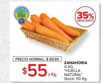 Carrefour Zanahoria xkg Huella Natural oferta