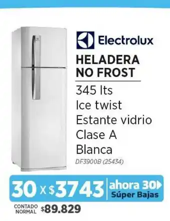 Genesio Hogar Heladrea No Frost Electrolux oferta