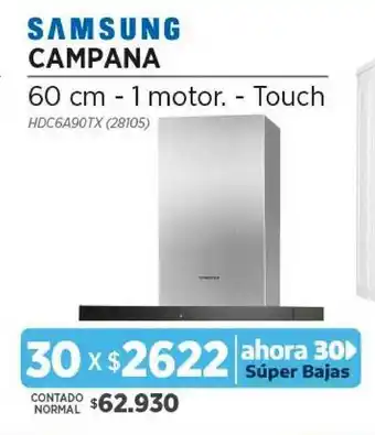 Genesio Hogar Samsung Campana oferta