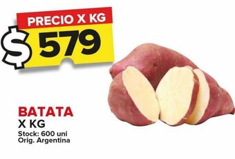 Carrefour Maxi Batata x kg oferta