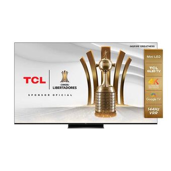 Frávega Smart tv qled 55” 4k tcl mini led l55c835-f oferta