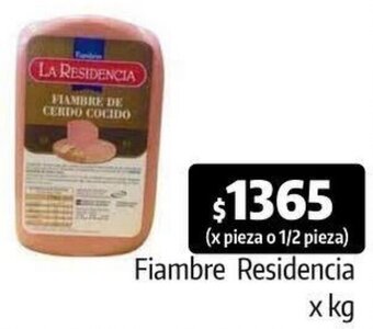 Autoservicio Capo Fiambre Residencia x kg oferta