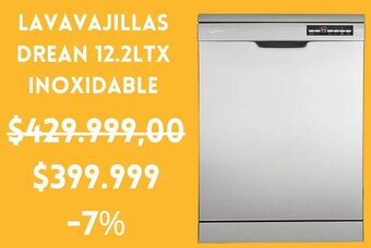 Naldo Lombardi LAVAVAJILLAS DREAN 12.2LTX oferta