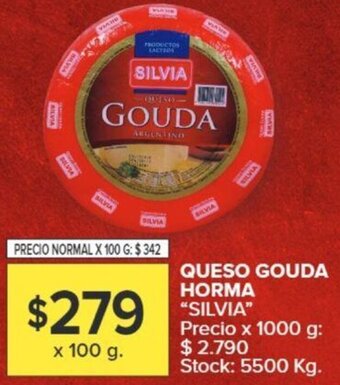 Carrefour QUESO GOUDA HORMA X 100G oferta