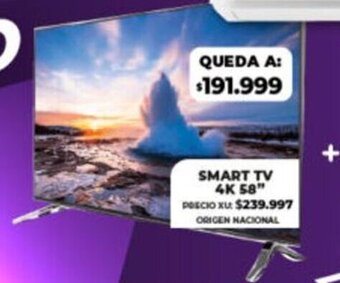 Supermayorista Vital SMART TV 4K 58" oferta