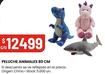 Changomas PELUCHE ANIMALES 80 CM oferta