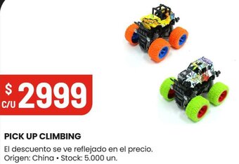 Changomas PICK UP CLIMBING oferta