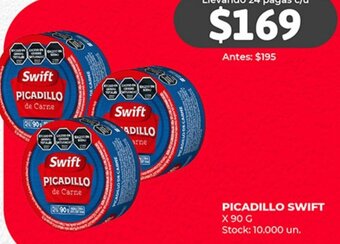 Supermercados Tadicor PICADILLO SWIFT x 90g oferta