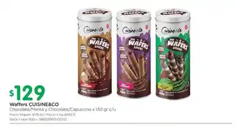 Cuisine&Co Waffers 130gr c/u