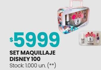 Changomas Set maquillaje disney 100 oferta