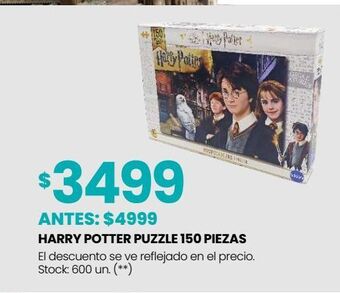 Changomas Harry potter puzzle 150 piezas oferta