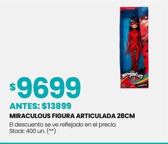 Changomas Miraculous figura articulada 28cm oferta