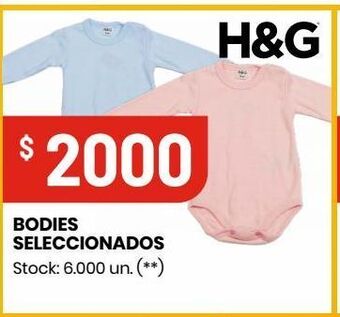 Changomas Bodies seleccionados h&g oferta