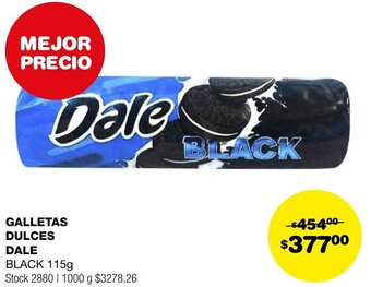 Atomo Conviene GALLETAS DULCES DALE BLACK 115g oferta