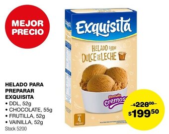 Atomo Conviene HELADO PARA PREPARAR DDL 52g oferta