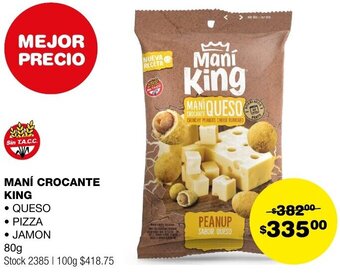 Atomo Conviene MANÍ CROCANTE KING 80g oferta