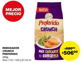 Atomo Conviene REBOZADOR CRUNCH PREFERIDO 450g oferta