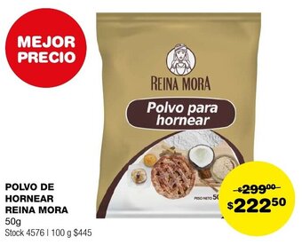 Atomo Conviene POLVO DE HORNEAR REINA MORA 50g oferta