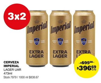 Atomo Conviene CERVEZA IMPERIAL LAGER UAR 473ml oferta