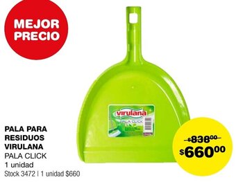Atomo Conviene PALA PARA RESIDUOS VIRULANA 1 unidades oferta