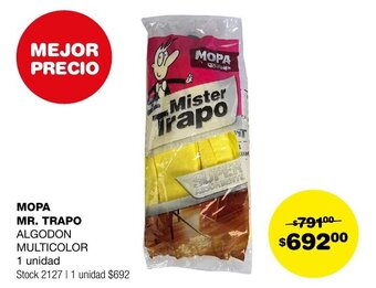 Atomo Conviene MOPA MR.TRAPO 1 unidad oferta