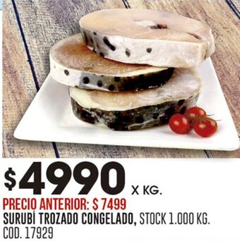Coto SURUBÍ TROZADO CONGELADO oferta