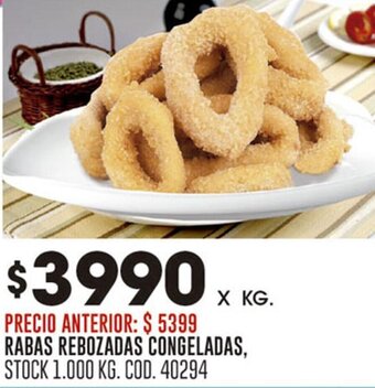Coto RABAS REBOZADAS CONGELADAS oferta