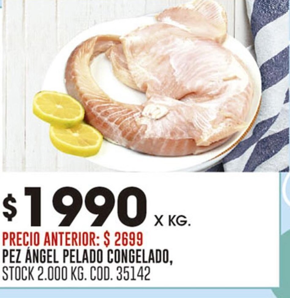 Coto PEZ ÁNGEL PELADO CONGELADO oferta