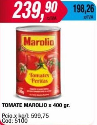 Maxiconsumo TOMATE MAROLIO x 400 gr oferta