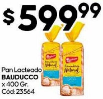 Diarco BAUDUCCO Pan Lacteado x 400 Gr oferta