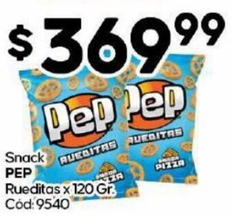 Diarco Snack PEP Rueditas x 120 Gr oferta