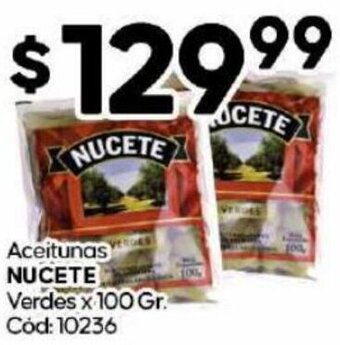 Diarco NUCETE A Verdes x 100 Gr oferta