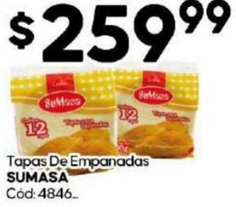 Diarco SUMASA Tapas De Empanadas oferta