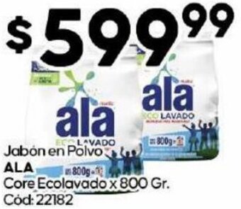 Diarco Polvo ALA Jabón en Core Ecolavado x 800 Gr oferta