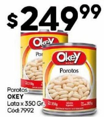 Diarco OKEY Porotos Lata x 350 Gr oferta