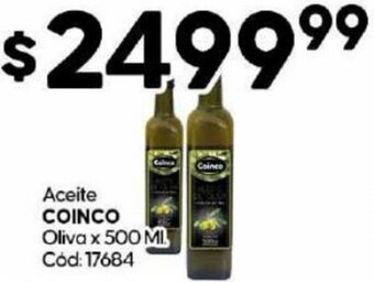 Diarco Aceite COINCO Oliva x 500 ML oferta