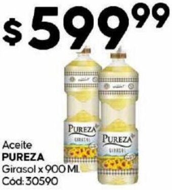 Diarco Aceite PUREZA Girasol x 900 ML oferta
